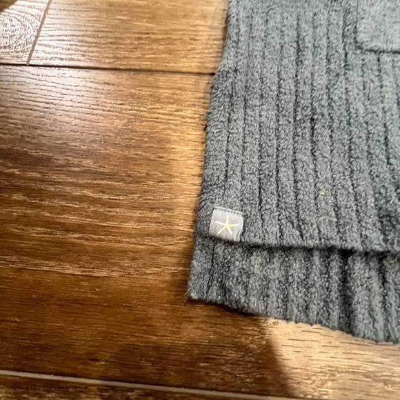 Barefoot Dreams Cozychic Lite Half Zip Tunic Blue Size XS Super Soft! - Picture 2 of 9